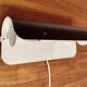 PAIR OF LARGE SCANDINAVIAN DESIGN STEEL WALL LIGHTS 1970.