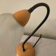Vintage lamp from the 80s in wood and metal