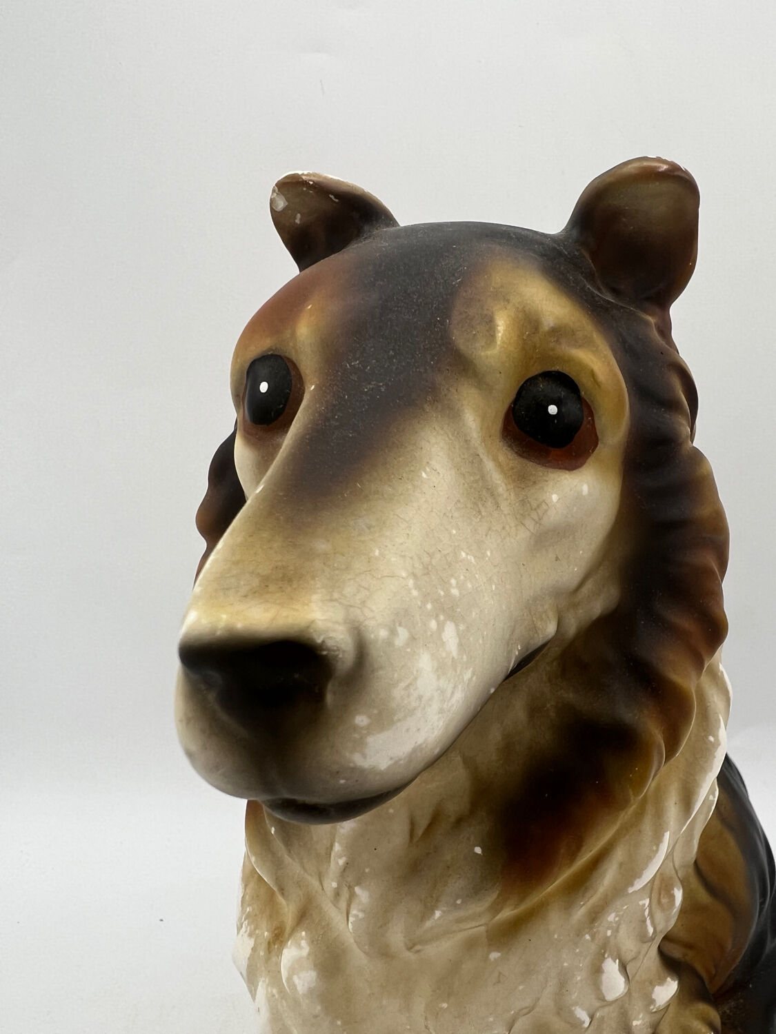 Vintage ceramic dog