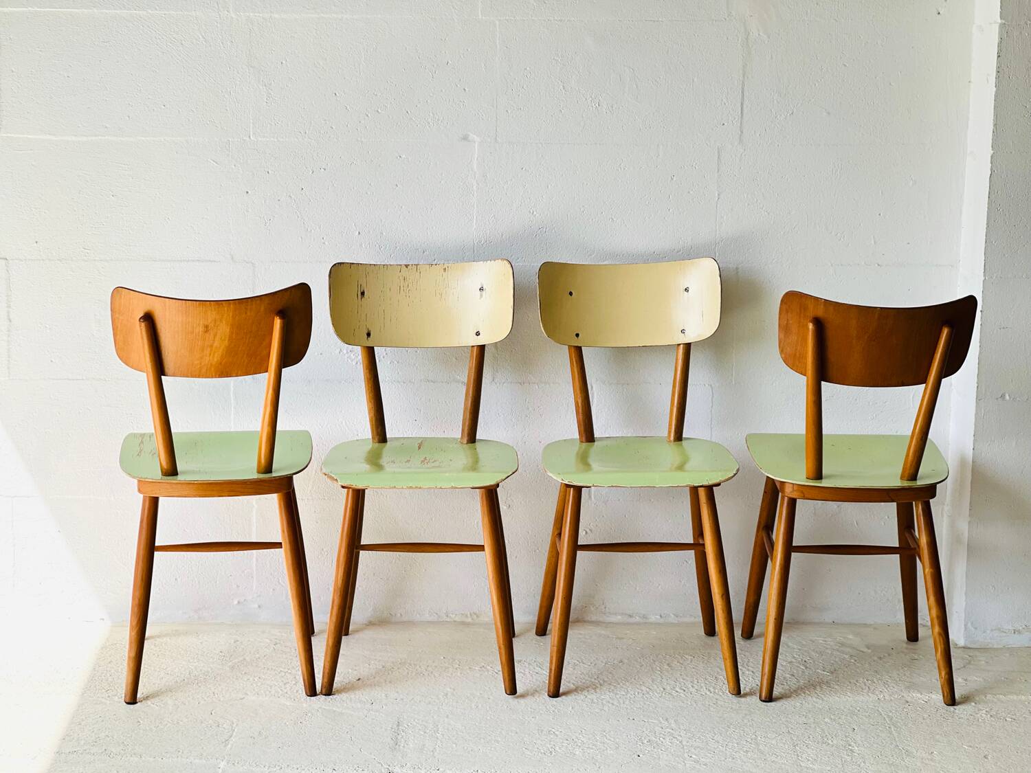 Bistro Ton Chairs, set of 4