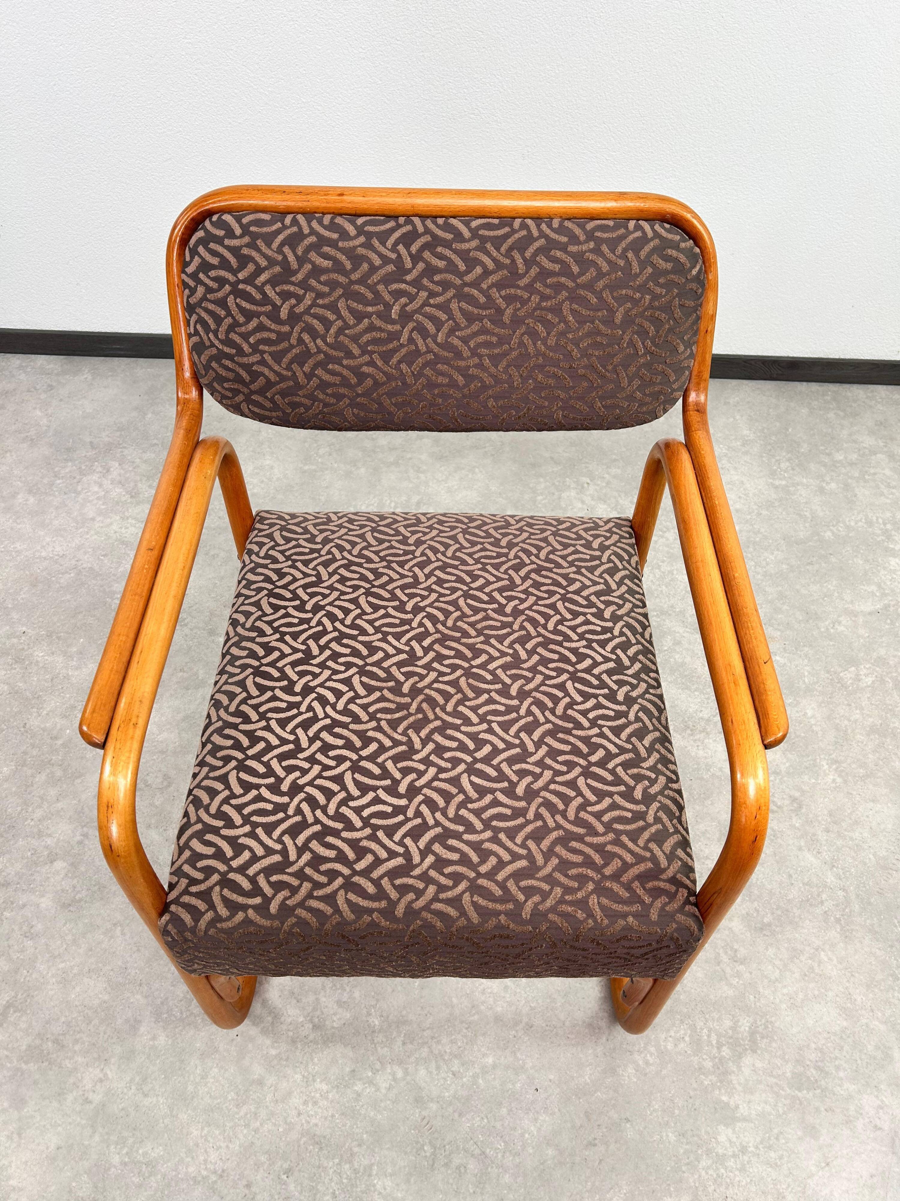 Very rare Art Deco Thonet A 60F armchairs.