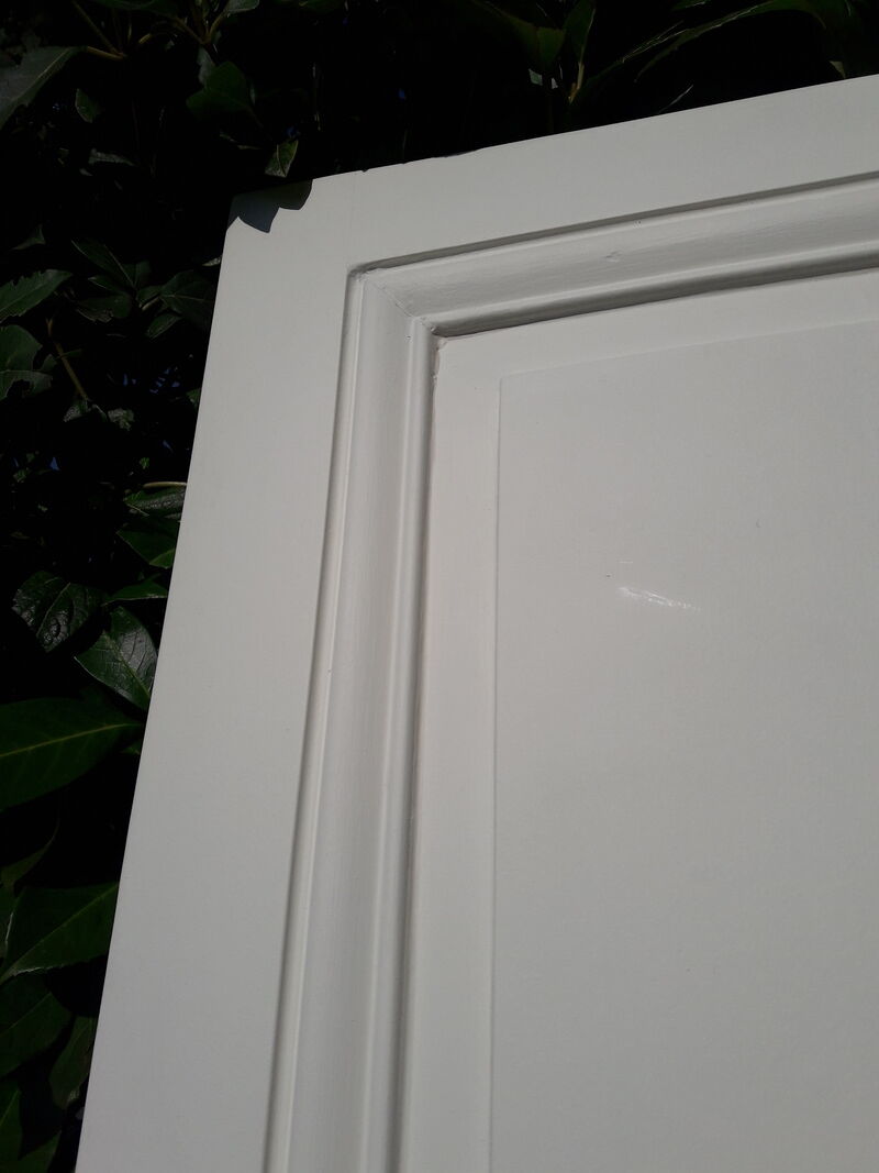 Door 207x99,5cm communication back panel molded