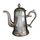 Art Deco silver metal coffee maker