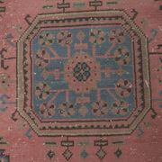 Tapis vintage turc de oushak tissé à la main 79x664 cm