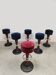 Vintage French café bar stools Art deco style