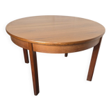 Vintage 60s extendable round teak table