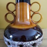 Vintage ceramic floor lamp Fat lava 1960