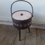 Sewing box, rattan worker