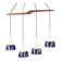 Lustre très rare du danois Voss Belysning - Danemark années 1950