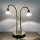 Vintage brass lamp from the 70s