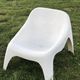 Garden set, 4 armchairs and 1 coffee table