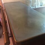 Bar in wood and zinc + stool