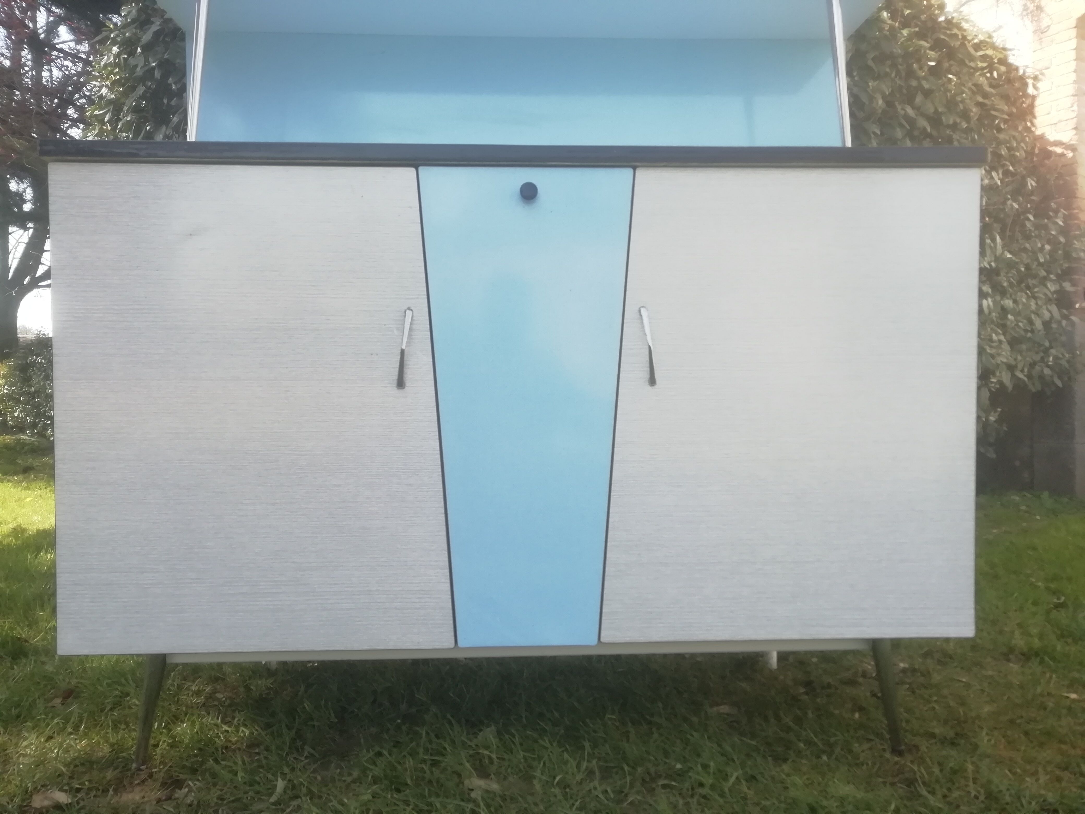 Vintage formica buffet restored