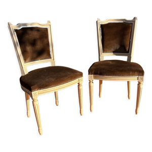 paire de chaises Style - xvi