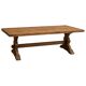 Large farmhouse table in solid oak –