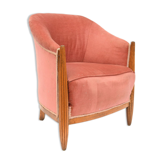 Fauteuil gondole de style art deco