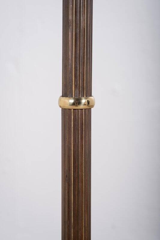 Danish 3-Arm Floor Lamp in Brass, 1960s