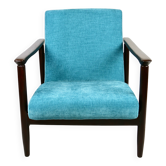 Fauteuil Blue Ocean GFM-142 attribué à Edmund Homa, années 1970