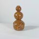 Unique vintage ceramic vase in the shape of a decorative sphere.