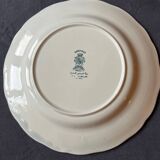 Assiette Luneville