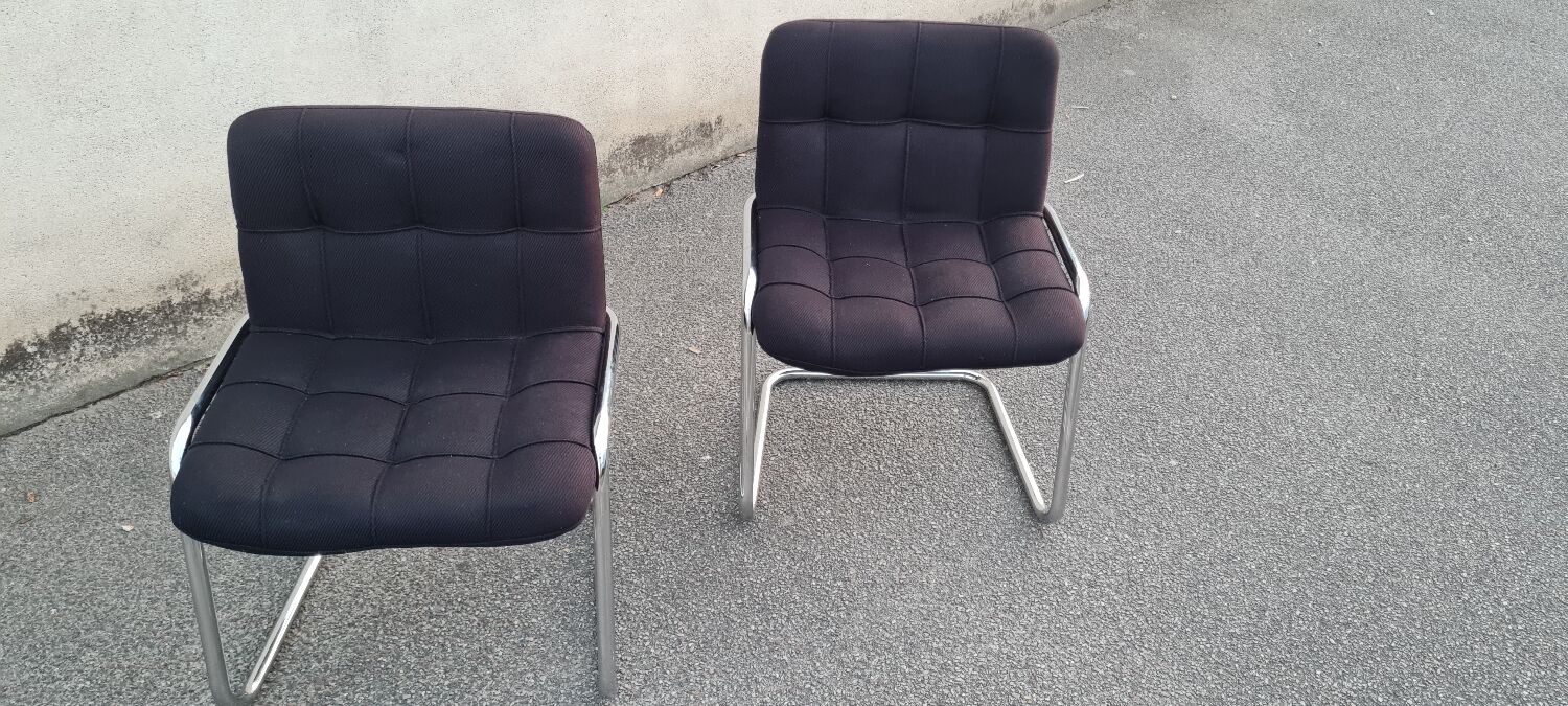 Storm armchairs by Yves Christin for Airborne