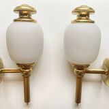 Set of two Sciolari wall lights.
