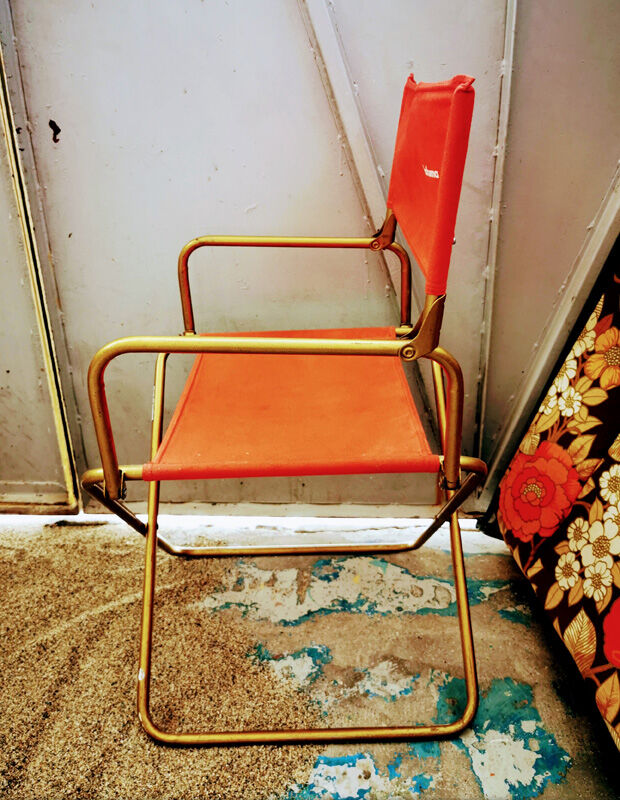 Vintage Lafuma folding armchair