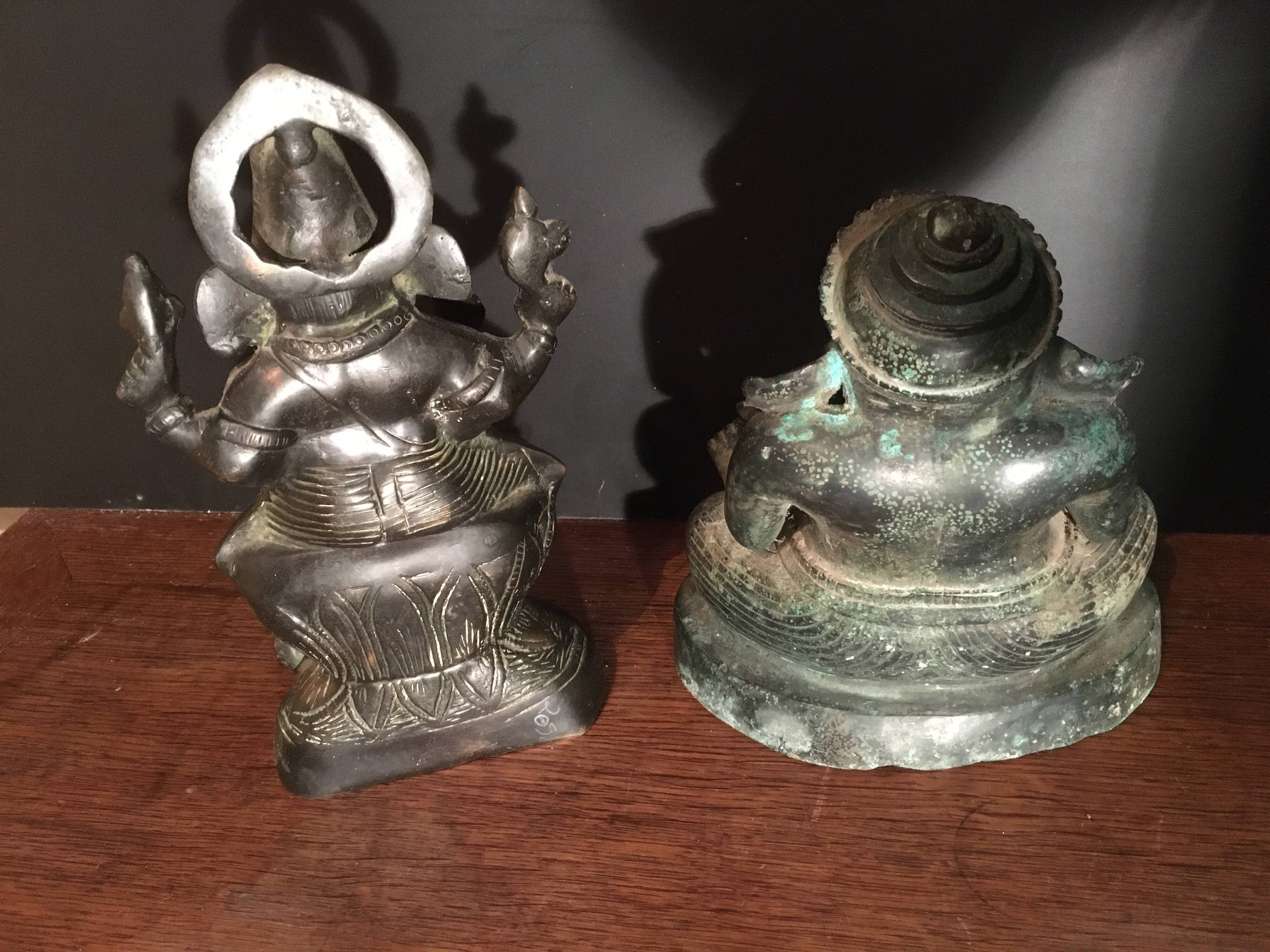 Bronze Ganesh statue, India