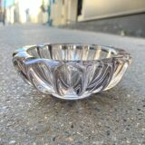 Large Art Deco molded glass ashtray Pierre D'Avesn Art Deco pocket emptier