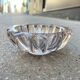 Large Art Deco molded glass ashtray Pierre D'Avesn Art Deco pocket emptier