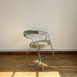 Corduroy tubular chair