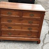 Chest of drawers 5 drawers solid oak
