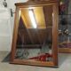 Old large vintage mirror