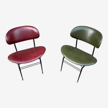 Pair of chairs 60s