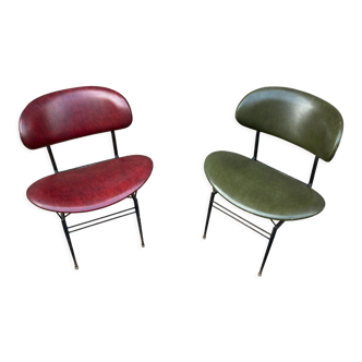 Pair of chairs 60s