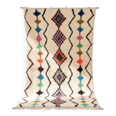 Handmade Moroccan rug in wool 2.5 x 1.5 m