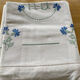 Embroidered sheet