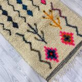 Handmade wool Berber rug 300 X 100 CM