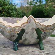 Jardinière in barbotine Art Nouveau