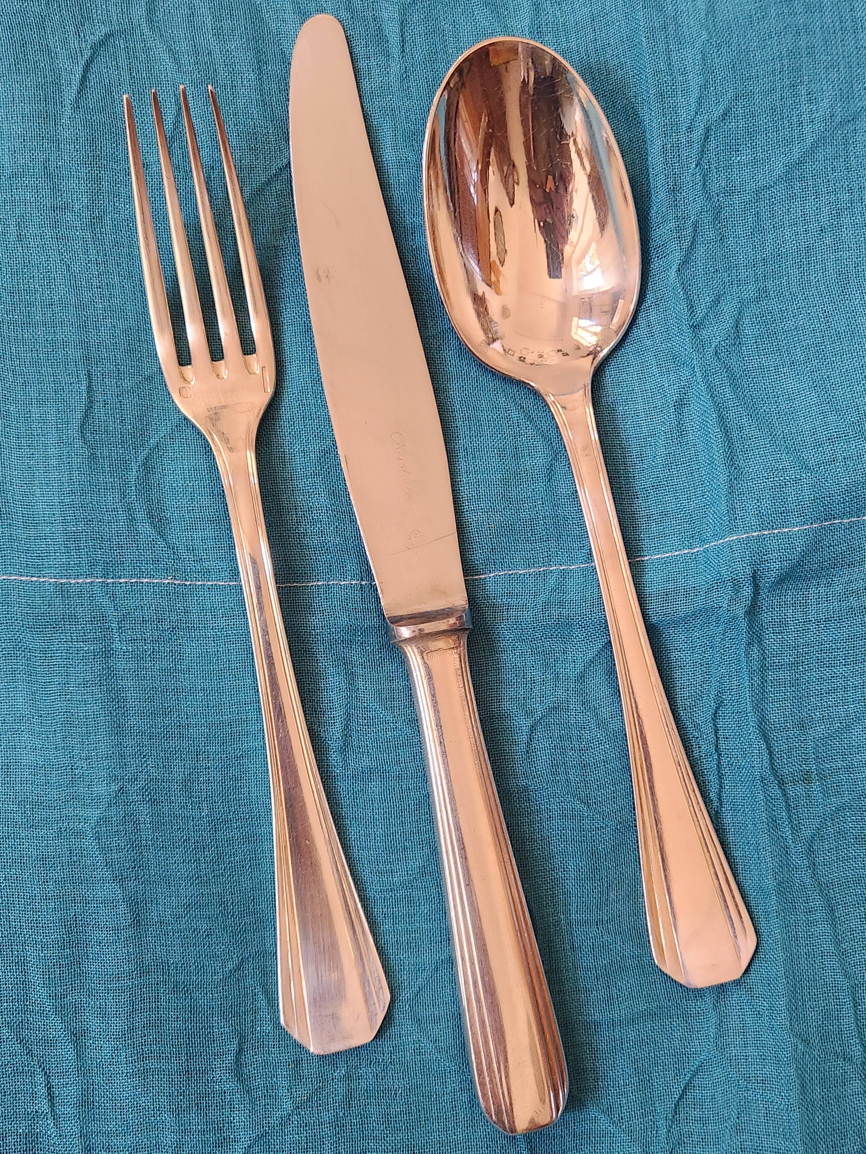 Ménagère "Boréal " Christofle 84 pièces