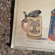 Educational poster La Bière - Musée scolaire Les fils d'Émile Deyrolle