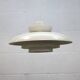 Original white Danish pendant lamp - Fog and Morup by Jo Hammerborg - Model