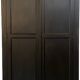 Armoire parisienne vintage noire