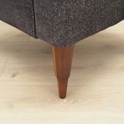 Grey armchair, Italian design, 1970s, production: Italy