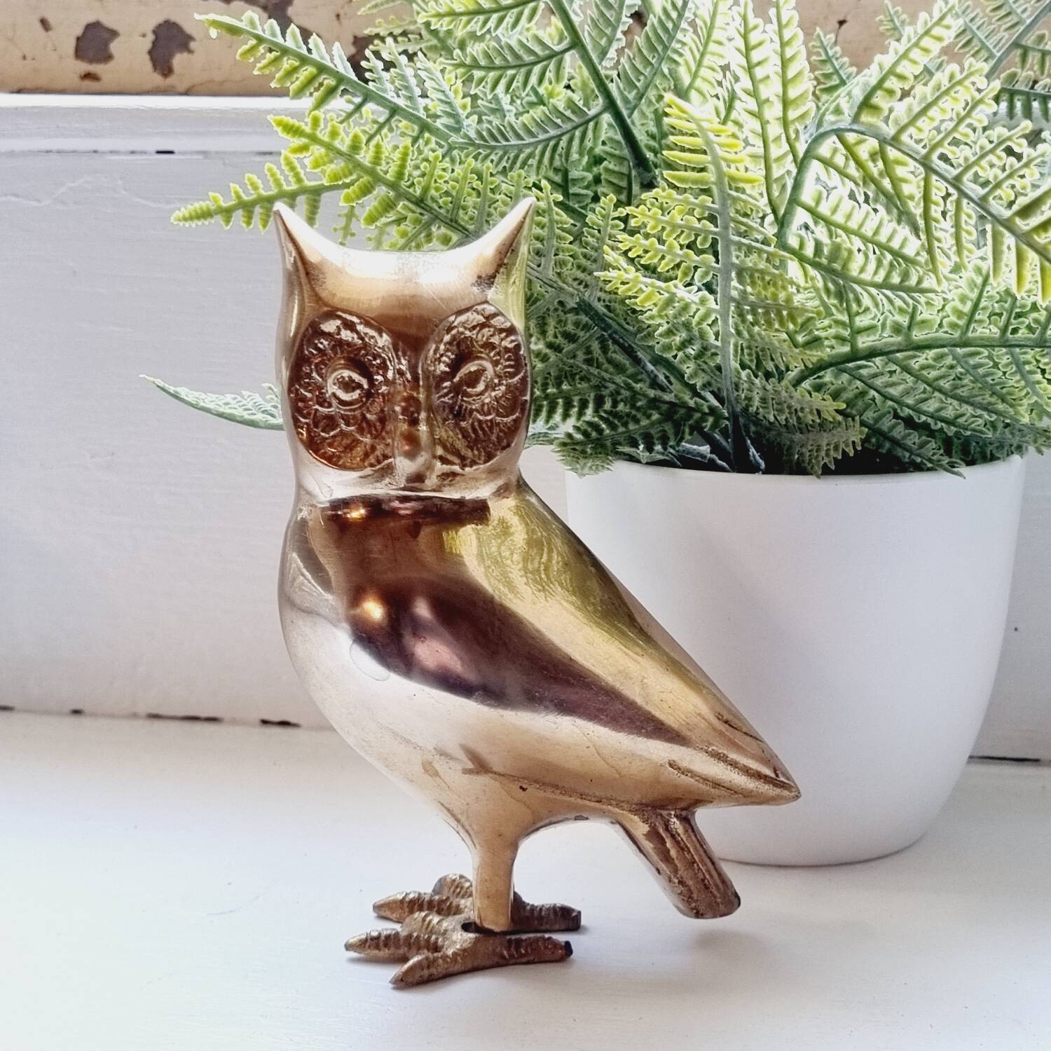 Brass Owl