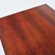 Danish floating writing desk in rosewood and chrome Denmark 1960