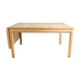 Coffee table of beech wood and with extension leaf of danish design by Rubby Furniture