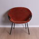 Balloon armchair, lusch & co, germany, 1960s