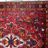Handmade antique Persian Karajeh runner 97cm x 370cm 1920s - 1C1166