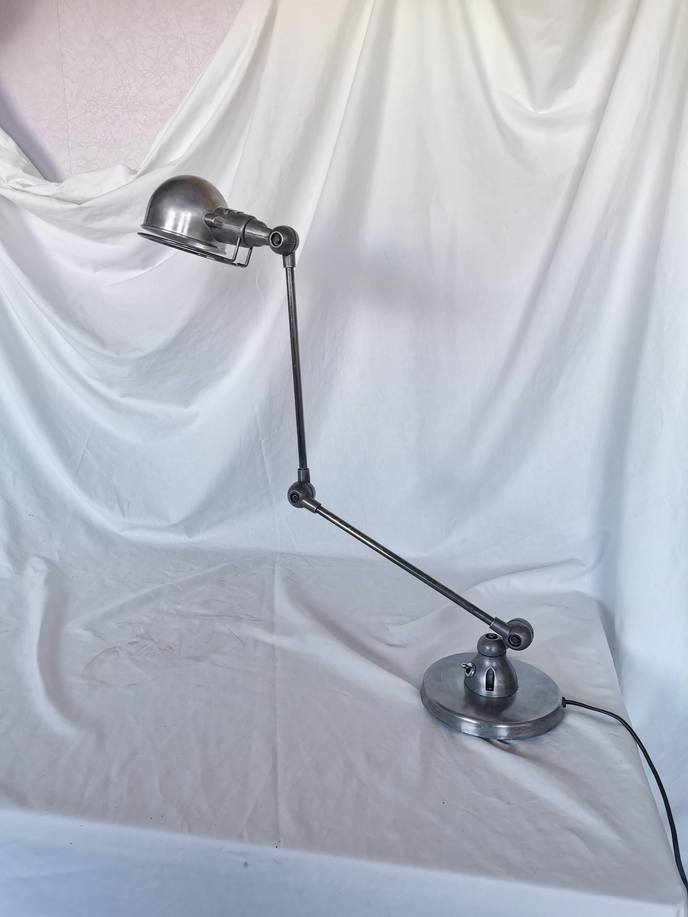 Jieldé SI333 lamp, raw steel, Lyon, France